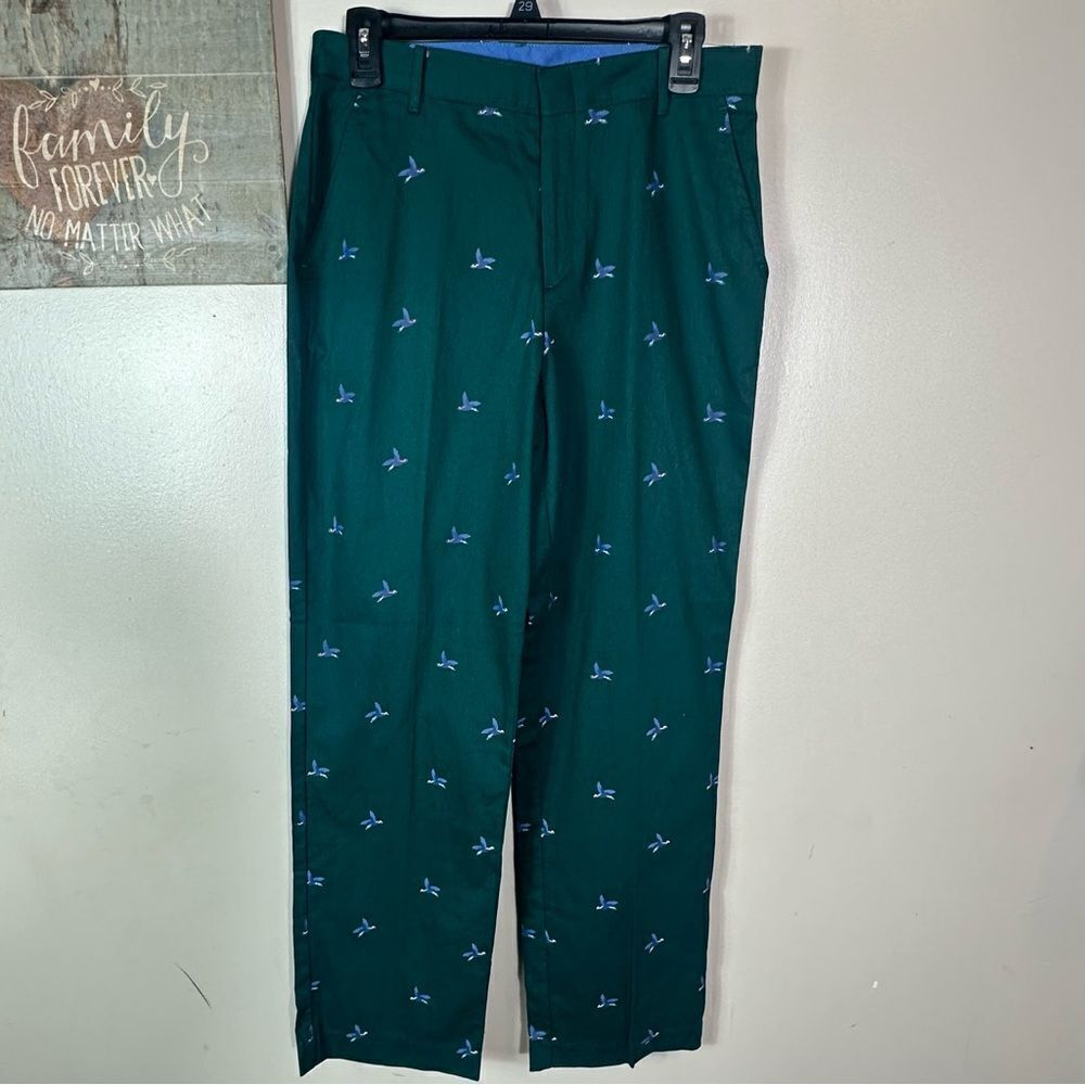 IZOD VINTAGE printed birds pants